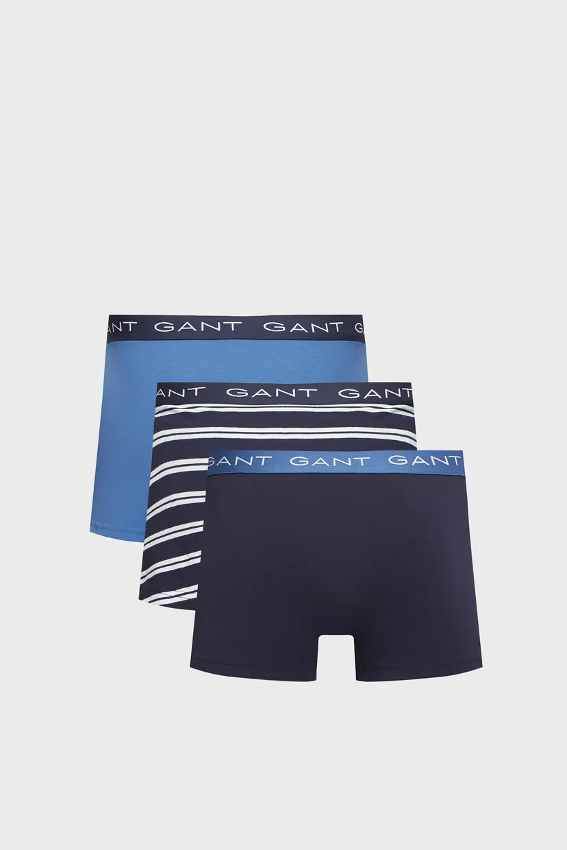 Мужские синие боксеры (3 шт) STRIPE TRUNK 6