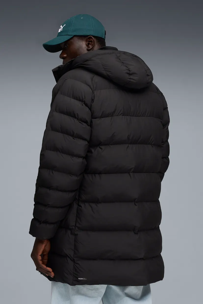 Мужская черная куртка Mono Hooded Parka Men 3