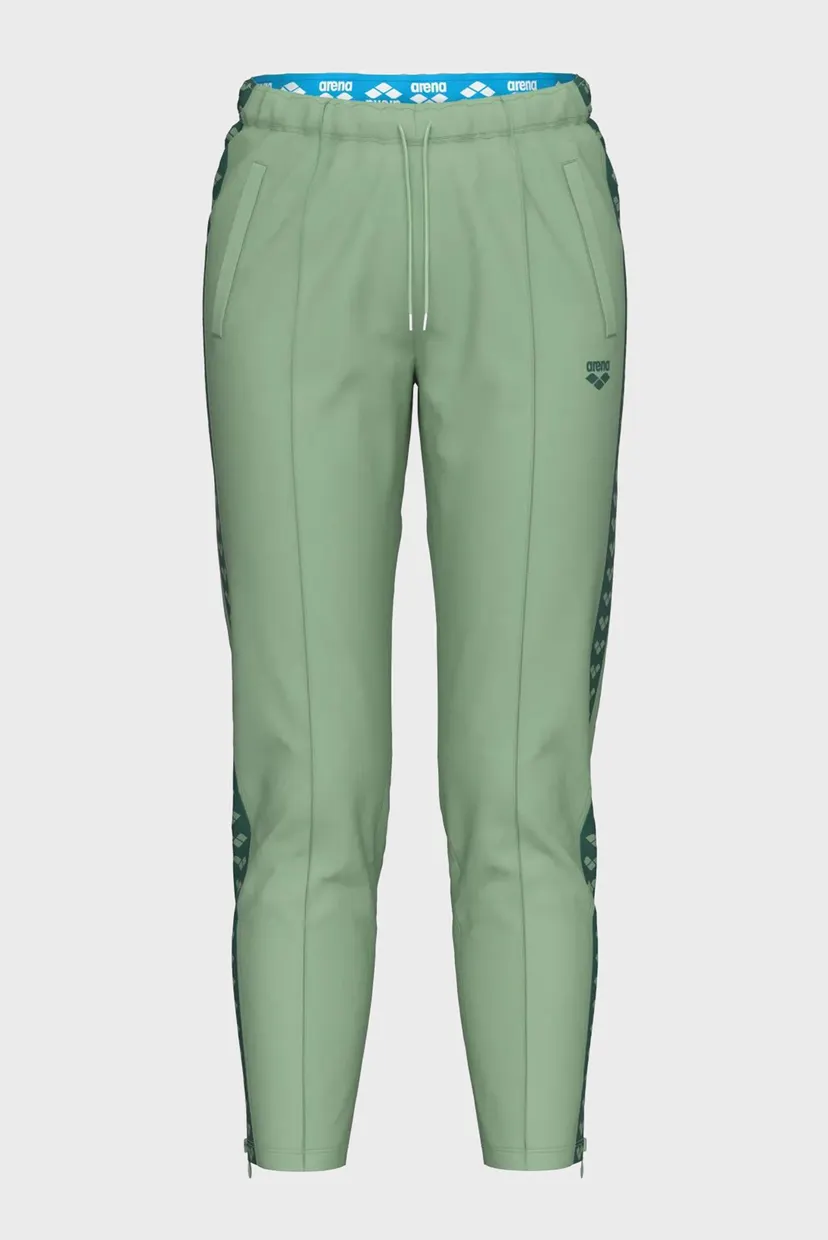 Женские салатовые спортивные брюки 7/8 TEAM PANT 3