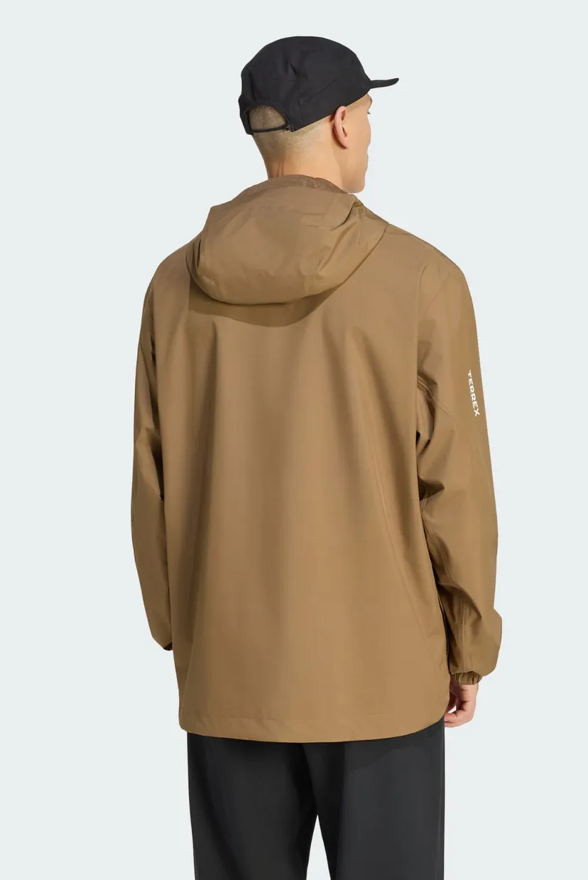 Мужская коричневая куртка TERREX MULTI 2 LAYER CLIMAPROOF 3