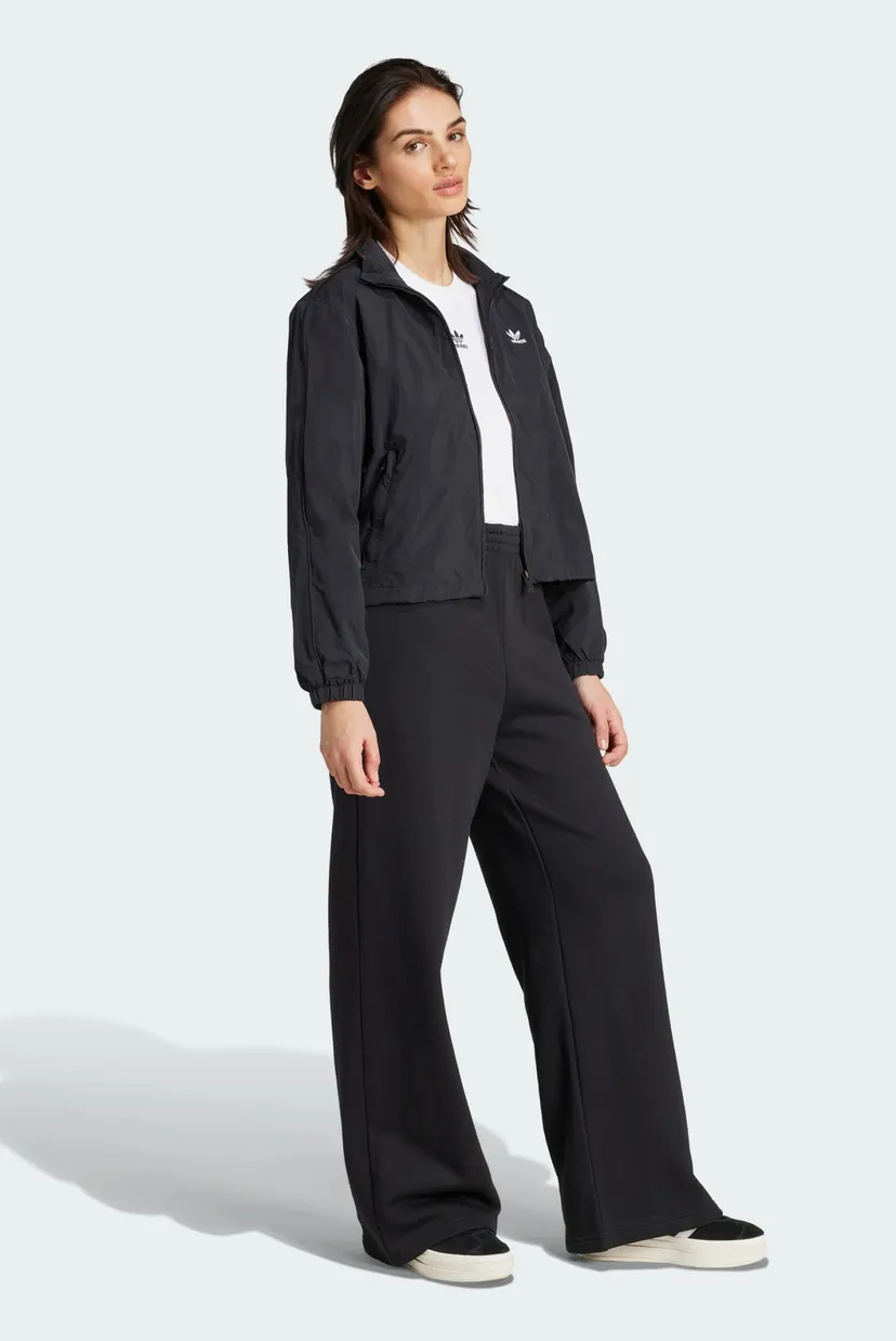 Жіночі чорні спортивні штани Essentials Wide Leg French Terry 3