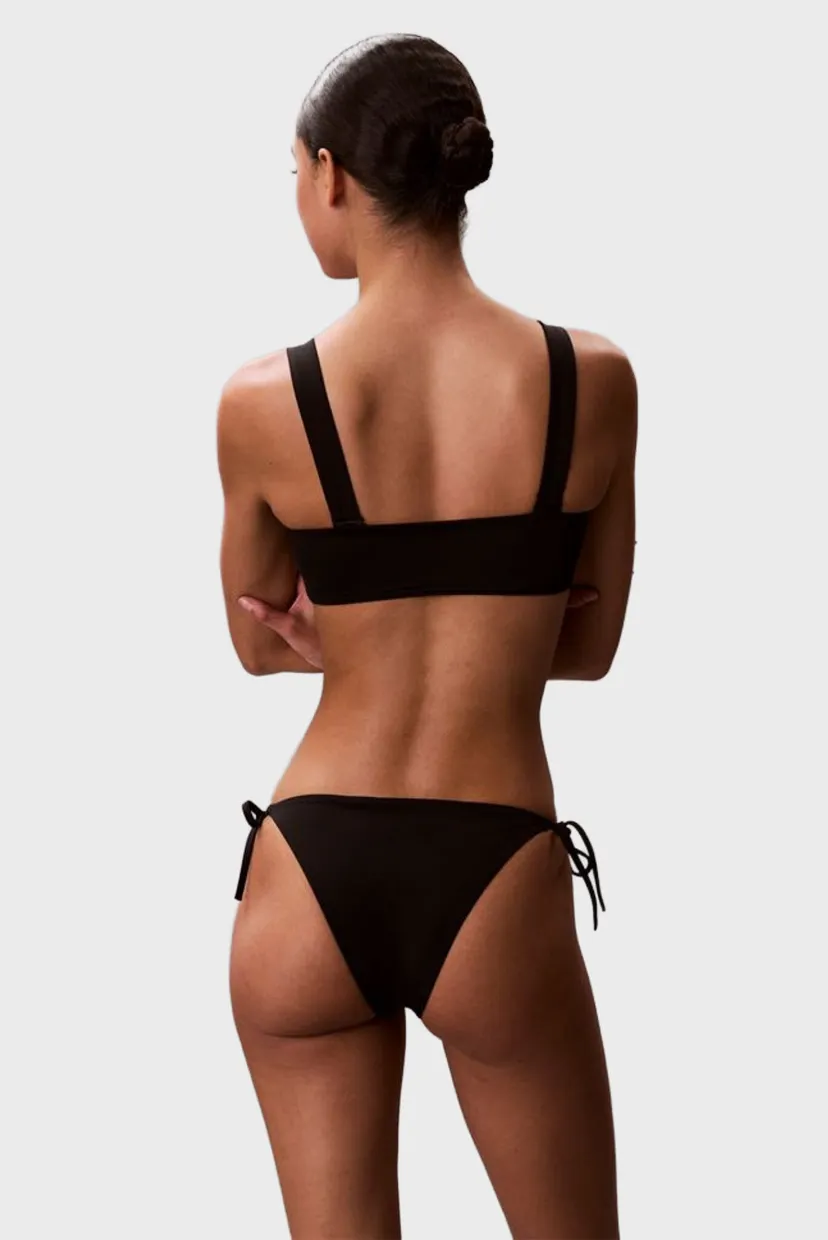 Жіночий чорний ліф від купальника BANDEAU 3