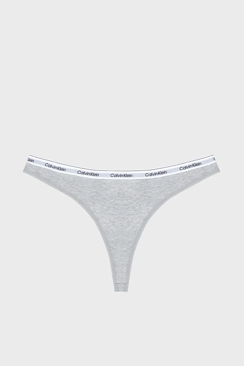 Жіночі сірі трусики THONG 5