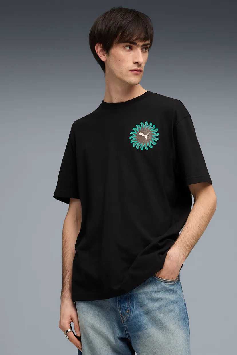 Чоловіча чорна футболка Sunset Drive Relaxed Tee Men 3