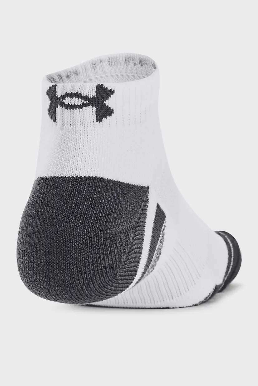 Білі шкарпетки (3 пари) UA Performance Tech 3pk Low 4