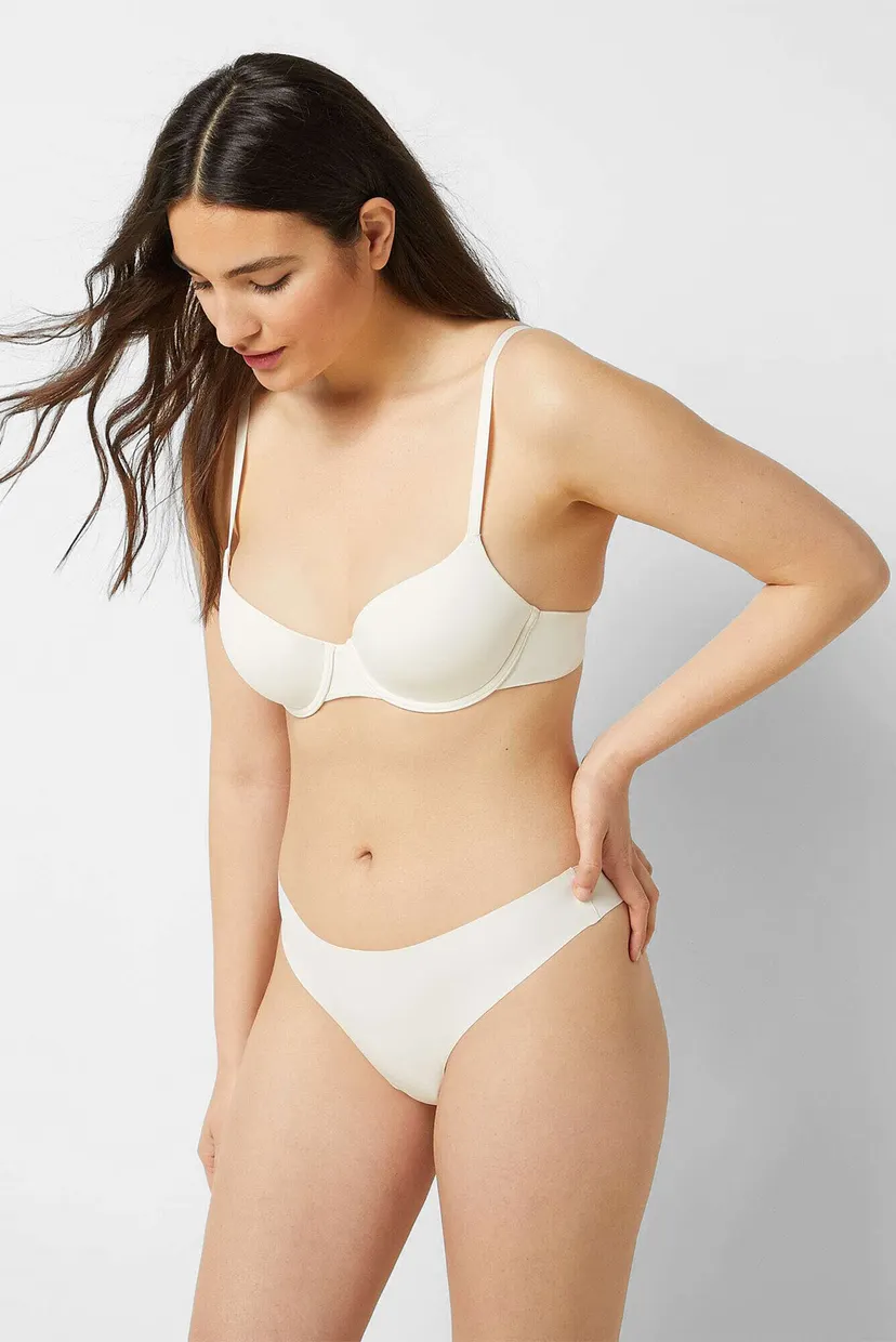 Женские белые трусики-стринги PURE FIT WE CARE 5