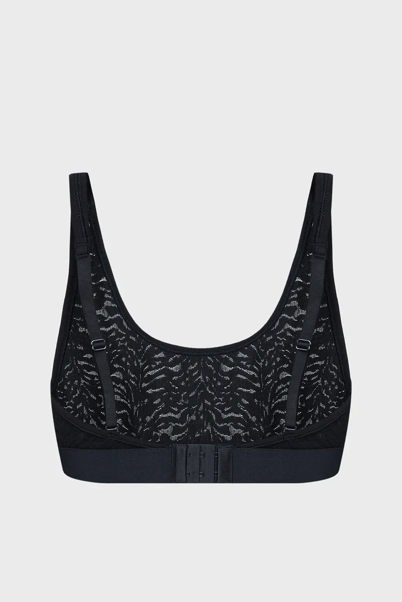 Женский черный бюстгальтер UNLINED BRALETTE 7