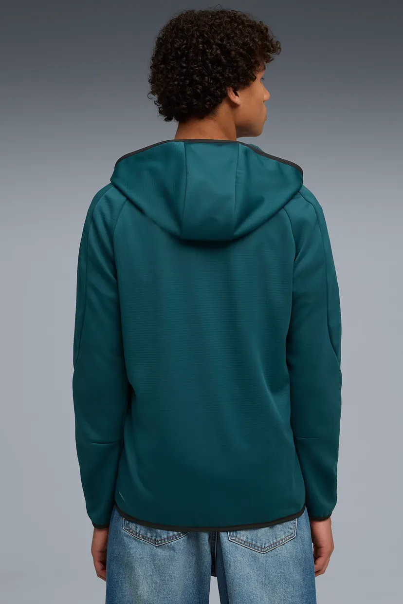 Мужское темно-зеленое худи Evostripe Warm Hoodie Men 3