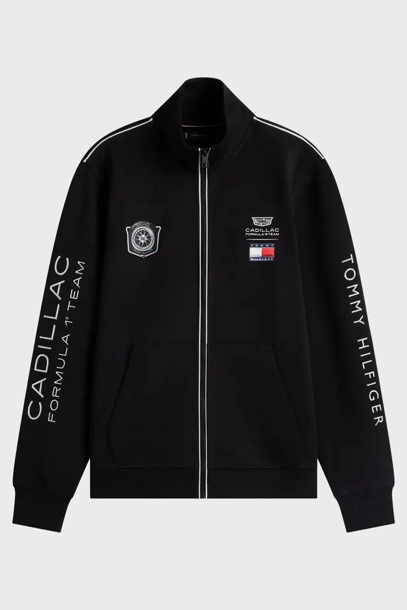 Чоловіча чорна спортивна кофта TH x Cadillac Formula 1® Team 6