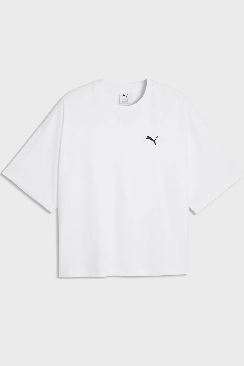Мужская белая футболка Essentials Oversized Tee Men 4
