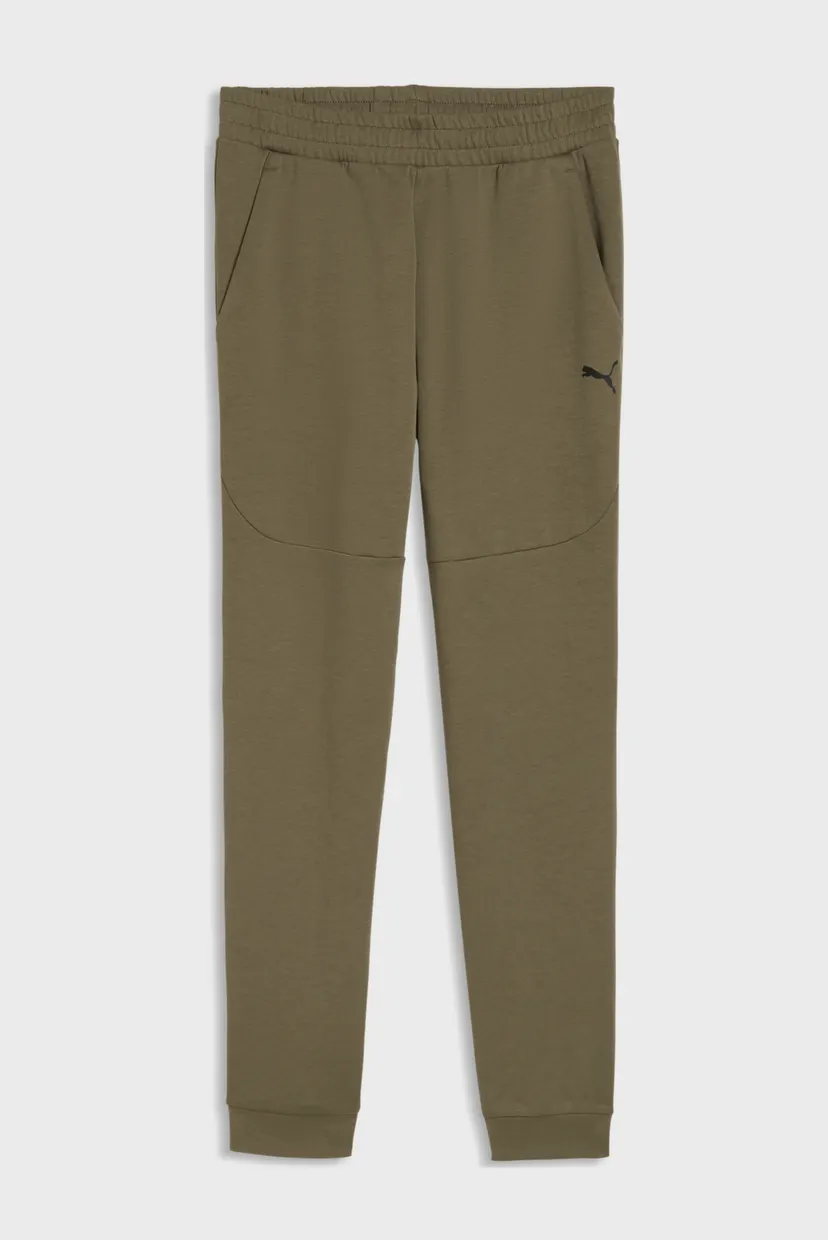 Мужские оливковые спортивные брюки PUMATECH Pants Men 4