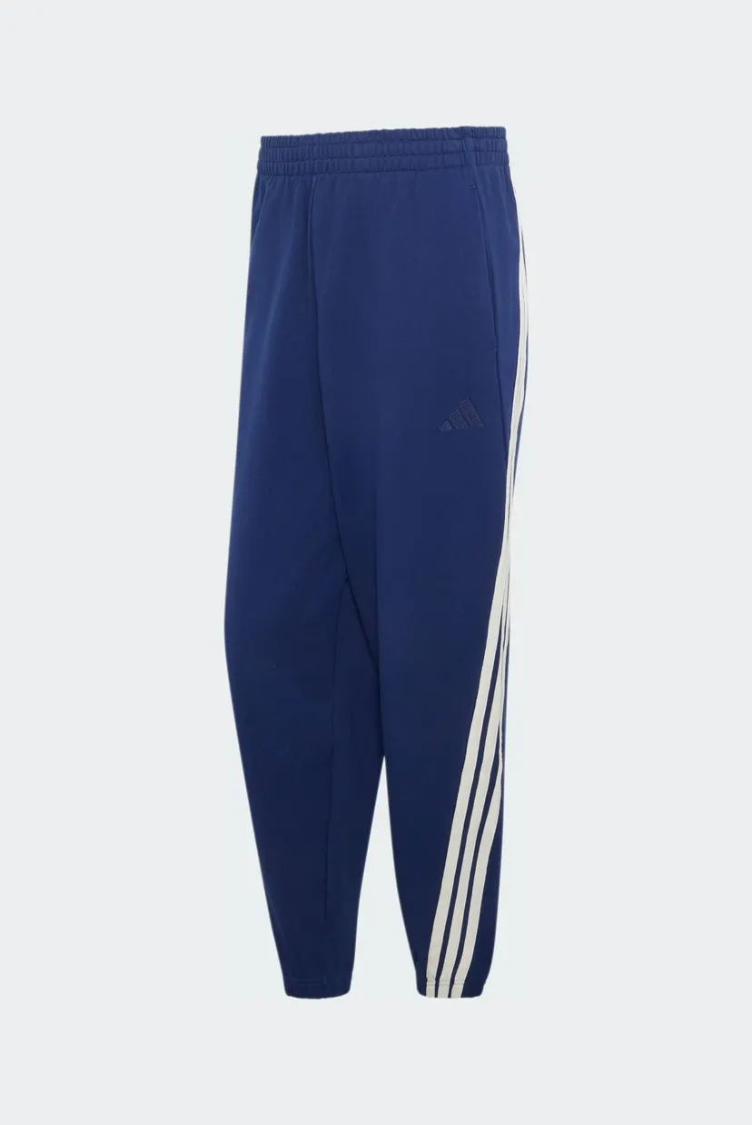 Мужские темно-синие спортивные брюки ADIDAS KIT 3-STRIPES REGULAR CUFFED 6