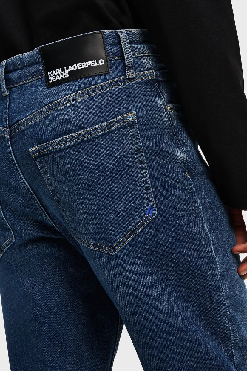 Мужские синие джинсы KLJ SLIM DENIM 4