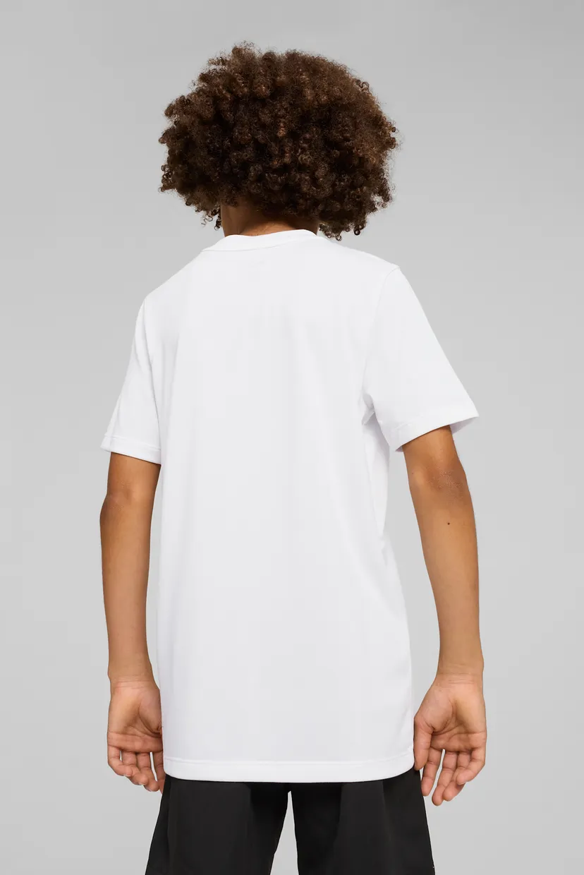 Дитяча біла футболка Train All Day Essentials Tee Youth 3
