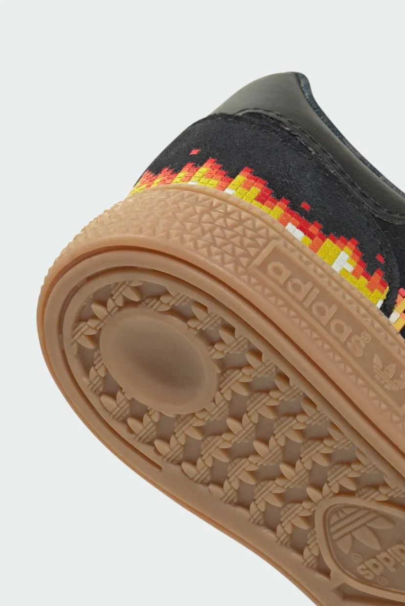 Детские черные сникерсы ADIDAS MINECRAFT HANDBALL SPEZIAL 8