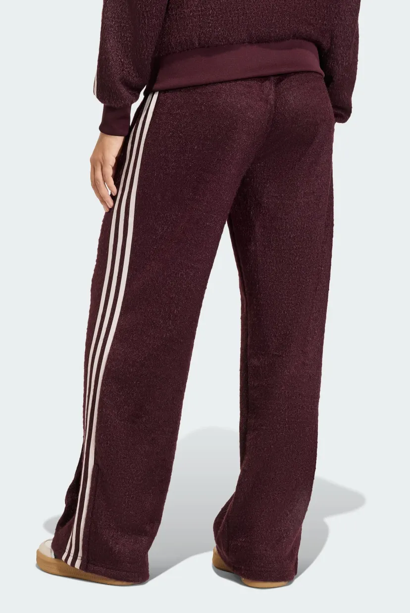 Жіночі бордові спортивні штани ADIDAS ORIGINALS MOHAIR FIREBIRD LOOSE TRACK 3