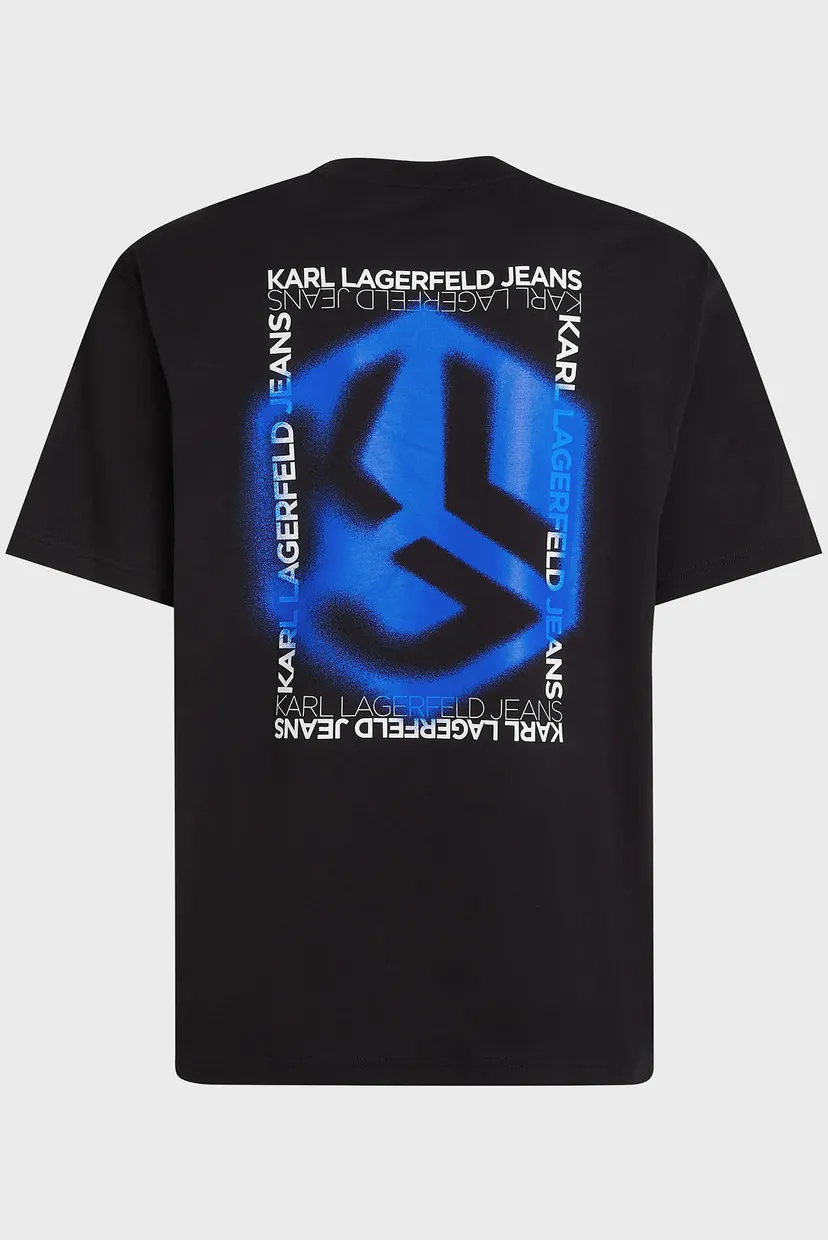 Чоловіча чорна футболка MONOGRAM 6