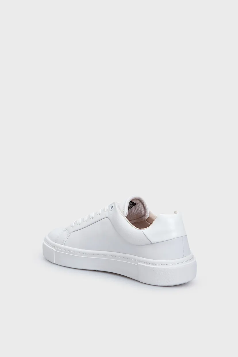 Жіночі білі шкіряні снікерси CUPSOLE LACE UP W/ML LTH 5