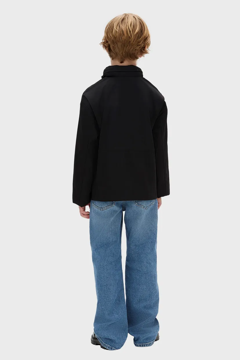 Детская черная куртка DRY KNIT FIELD 3