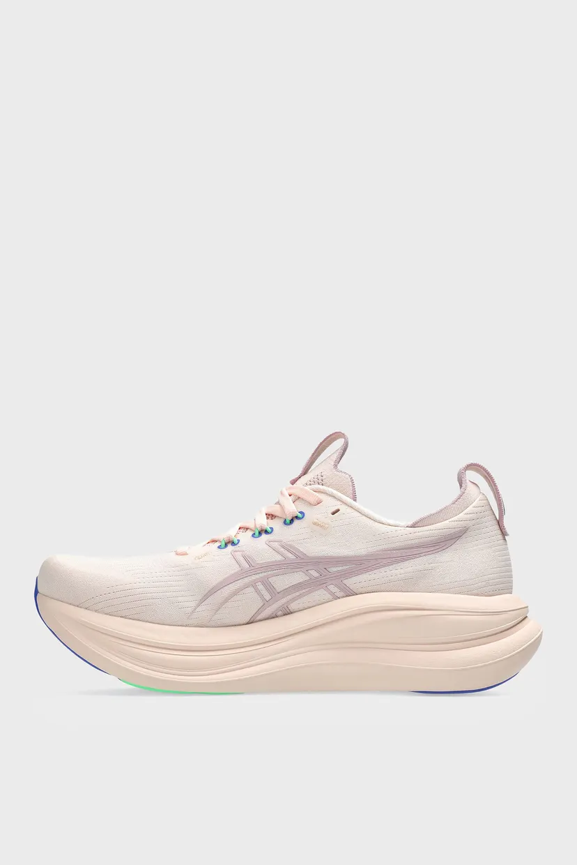 Женские пудровые кроссовки GEL-NIMBUS 28 4
