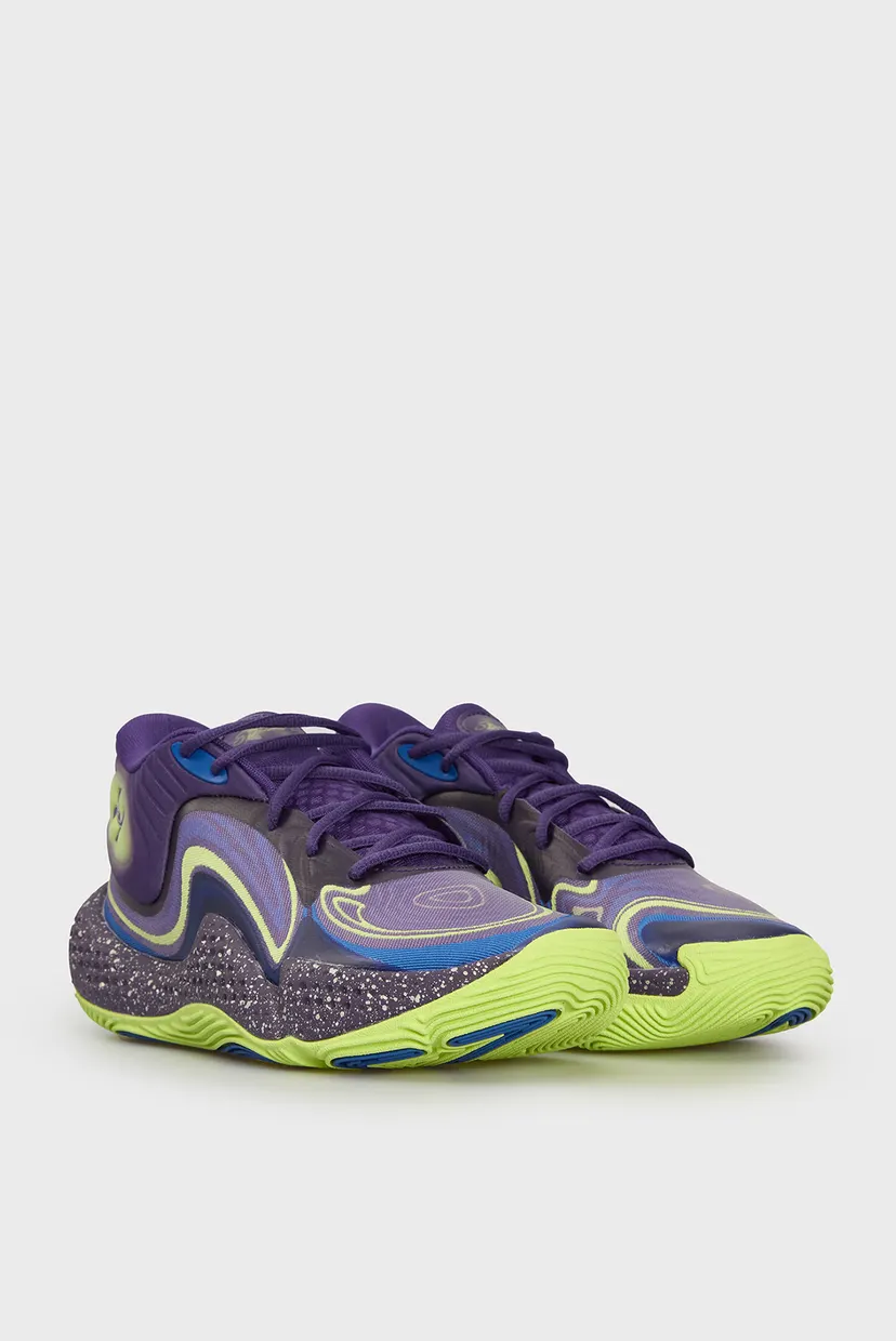 Фиолетовые кроссовки UA Spawn 6 Mid SOS Under Armour 3028337-500