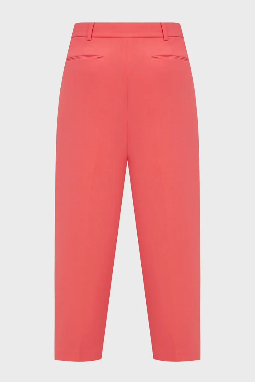 Жіночі коралові брюки PLEATED ANKLE PANT 5