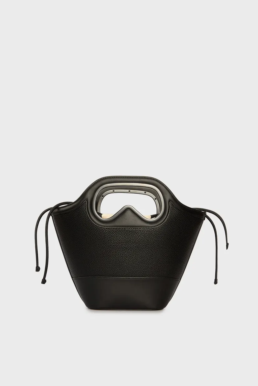 Женская черная сумка AVIATOR TULIP TOTE 4
