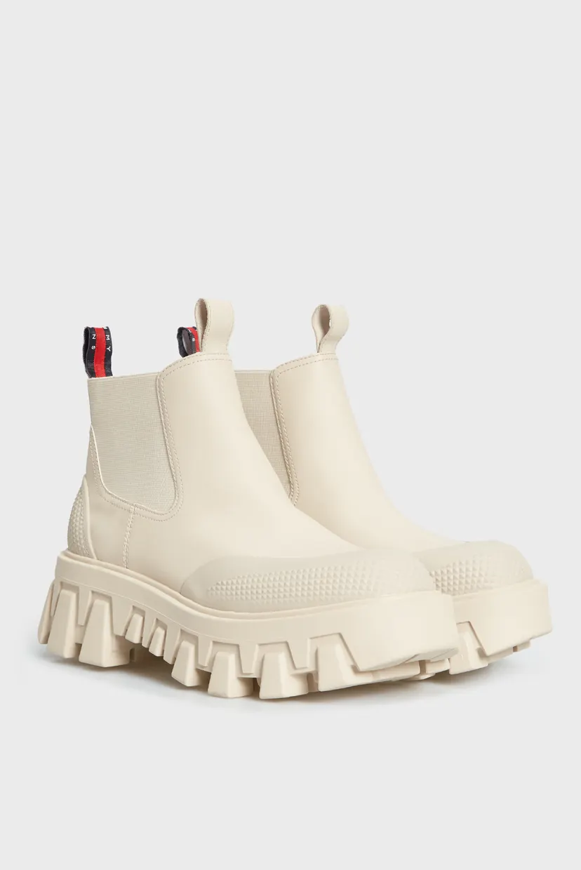 Женские белые челси TJW RUBBER RAIN BOOT 3