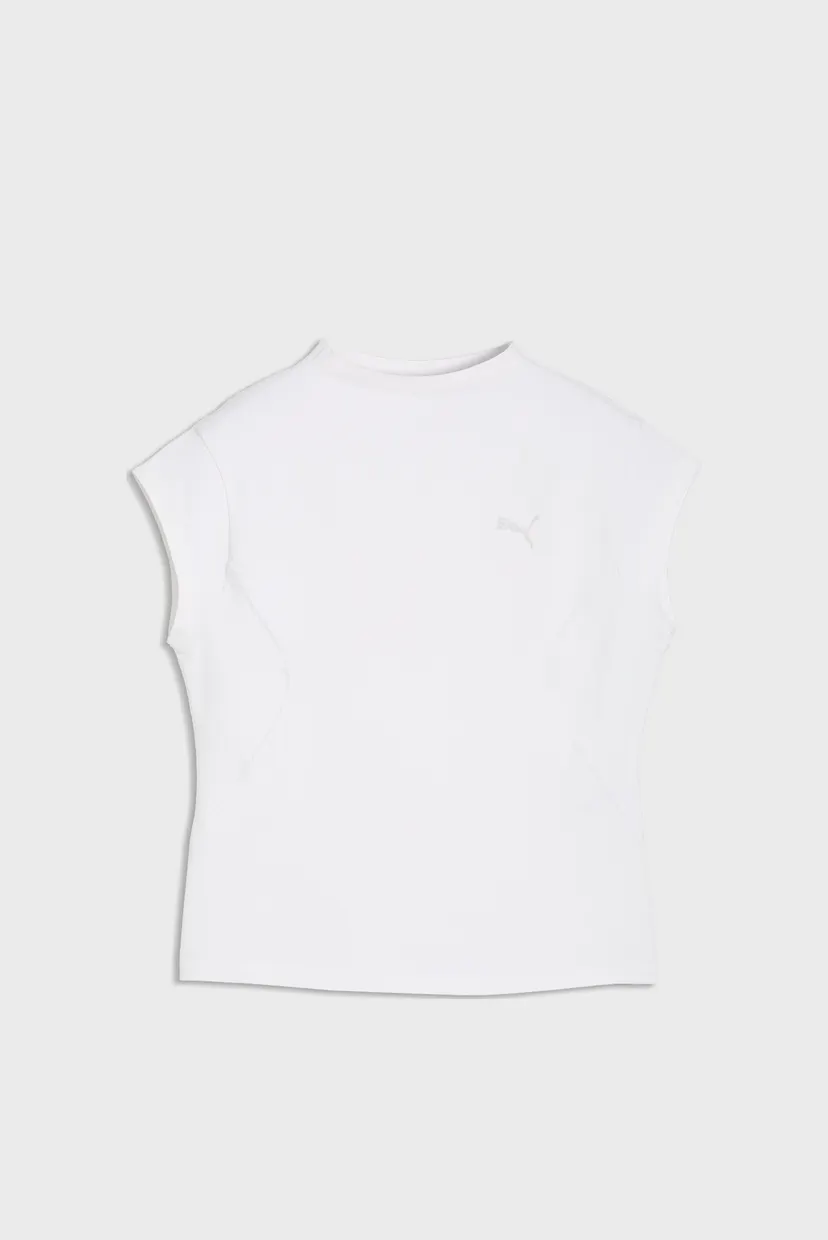 Жіноча біла майка PUMATECH SENSE dryCELL Tee Women 4