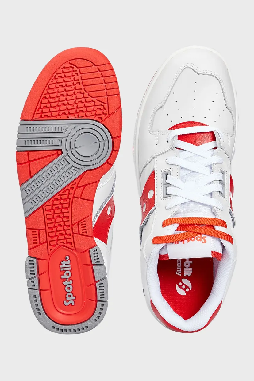 Білі шкіряні кросівки SONIC LOW 4