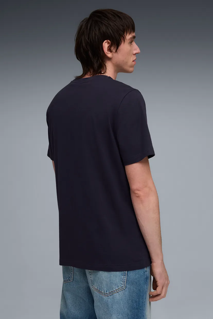 Мужская темно-синяя футболка WARDROBE ESS Tee Men 3