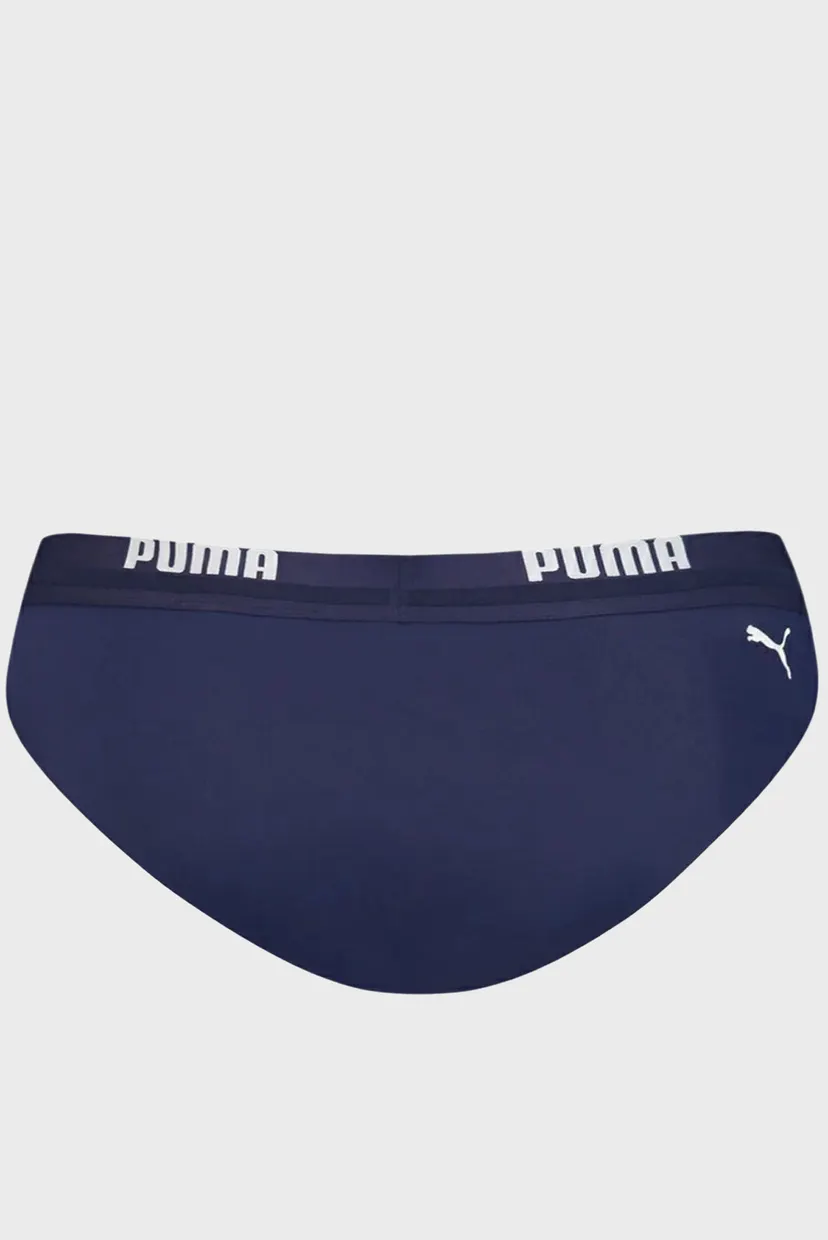 Чоловічі темно-сині плавки PUMA Swim Men Logo Swim Brief 5