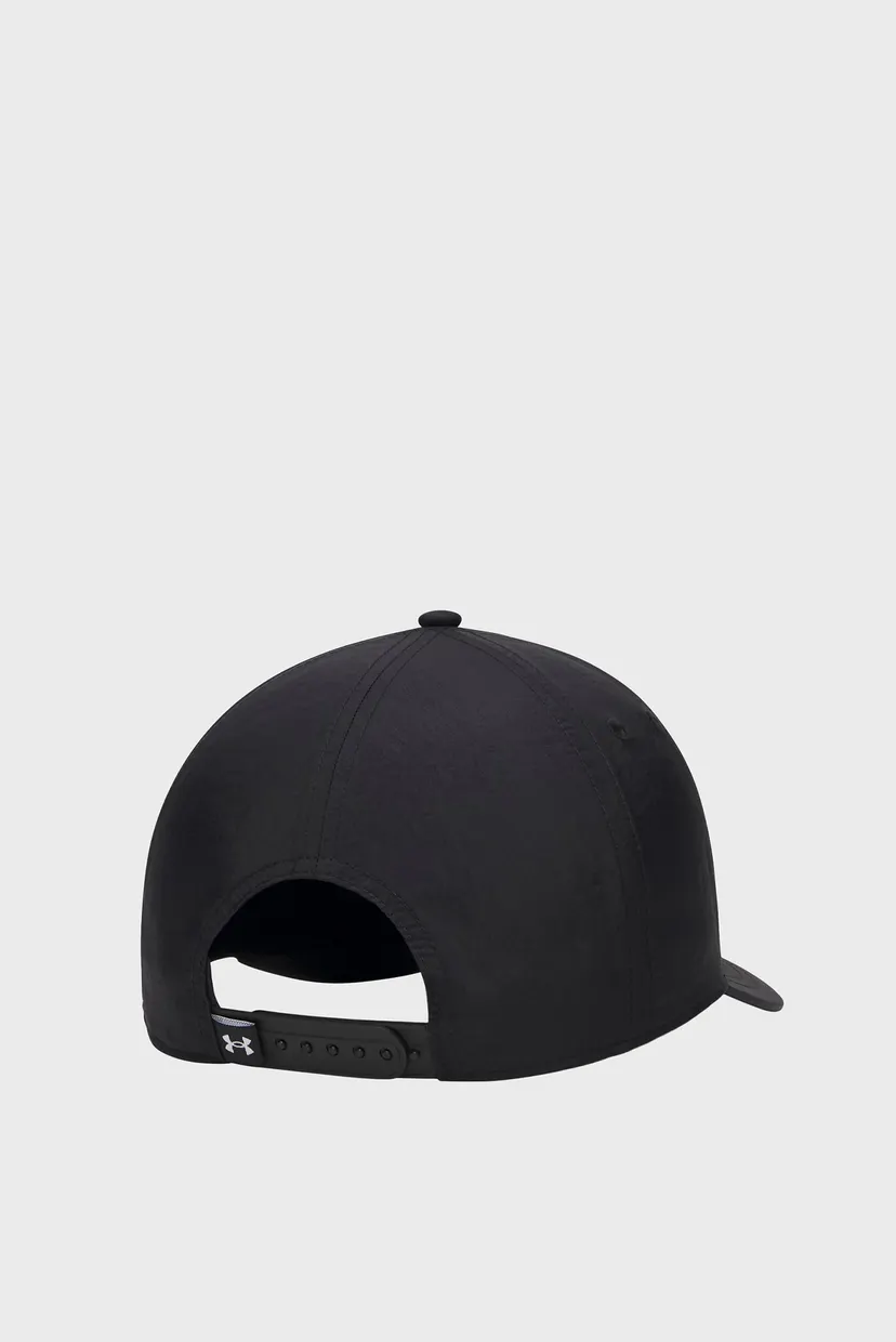 Мужская черная кепка M ESSENTIAL MID NYLON ADJ-BLK 3