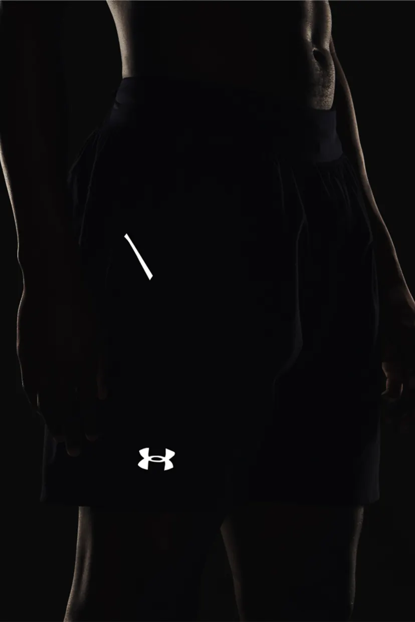 Чоловічі чорні шорти LAUNCH ELITE 7'' SHORT 5