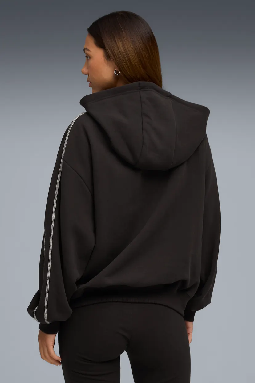 Женское черное худи PUMA x ROSÉ T7 Hoodie Women 3