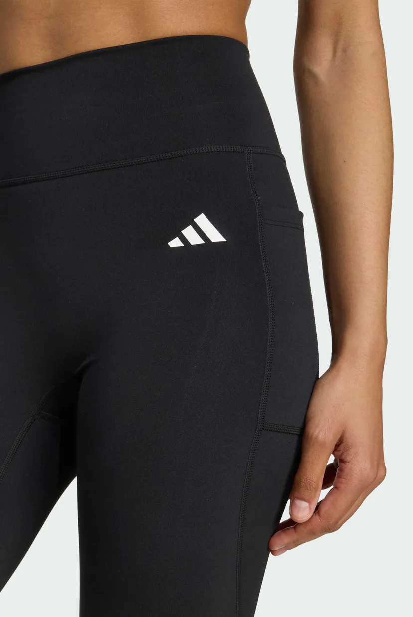 Женские черные тайтсы Optime Essentials No Front Rise Seam 7/8 4
