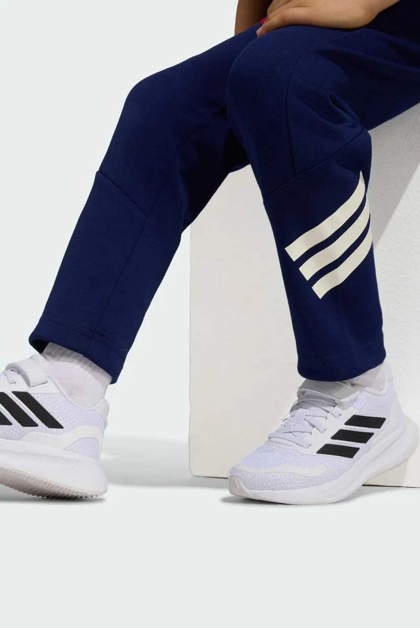 Детские синие спортивные брюки ADIDAS MARVEL SPIDER-MAN 7