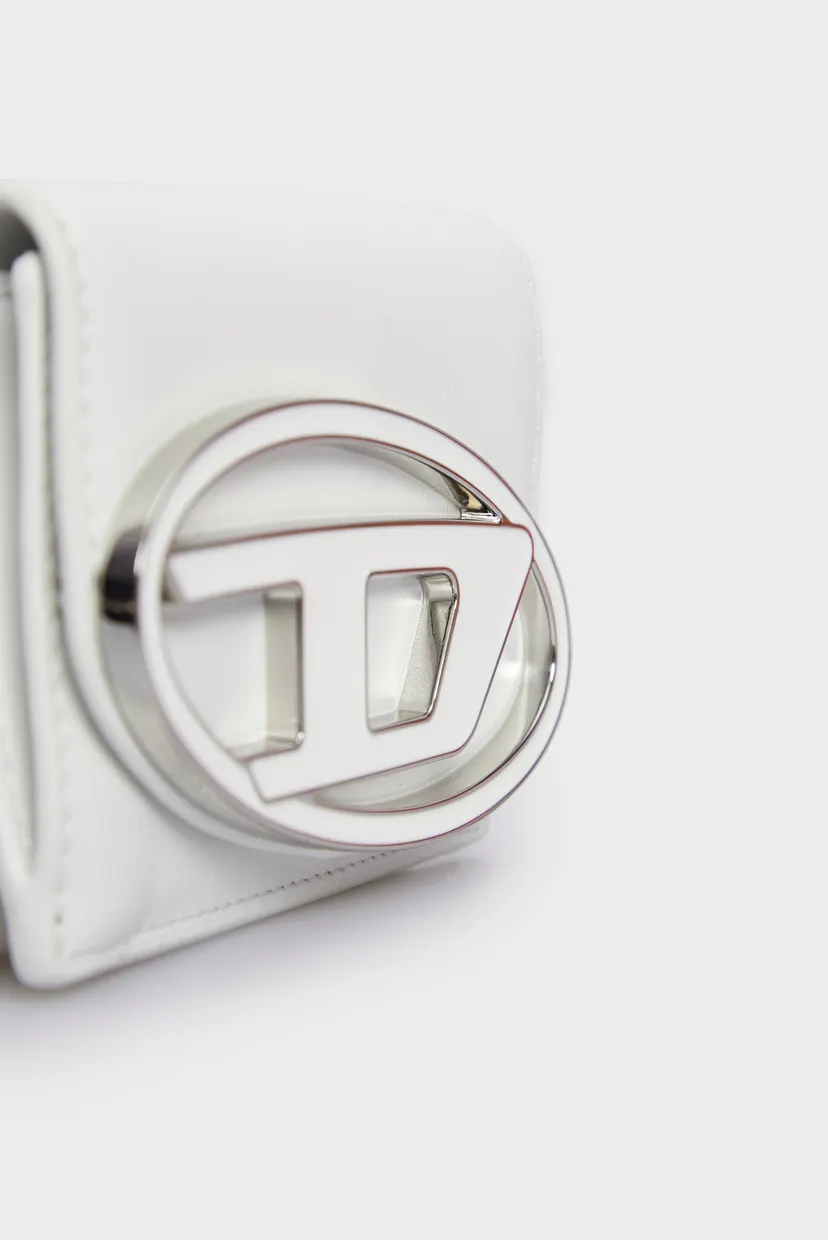 Жіночий білий шкіряний гаманець 1DR 5
