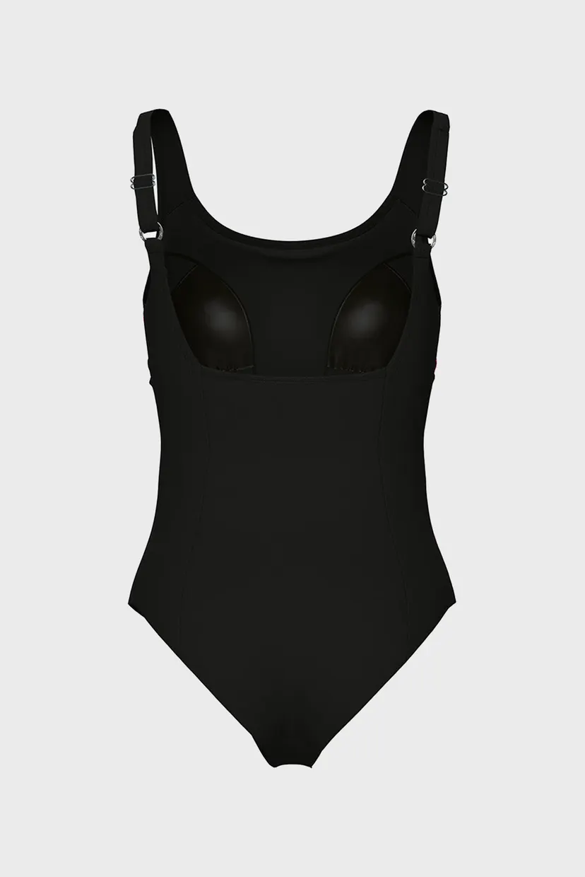 Жіночий чорний купальник SWIMSUIT LILI SQUARED BACK 7