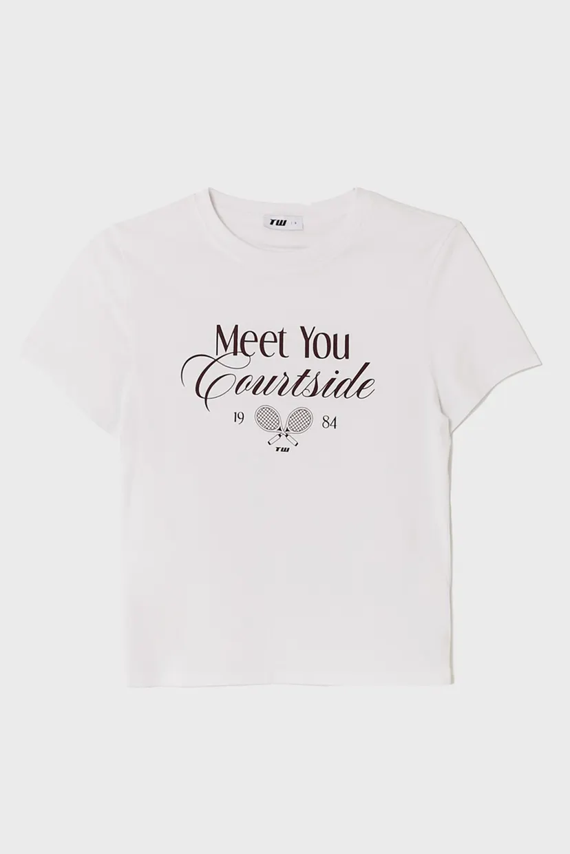 Жіноча біла футболка 4