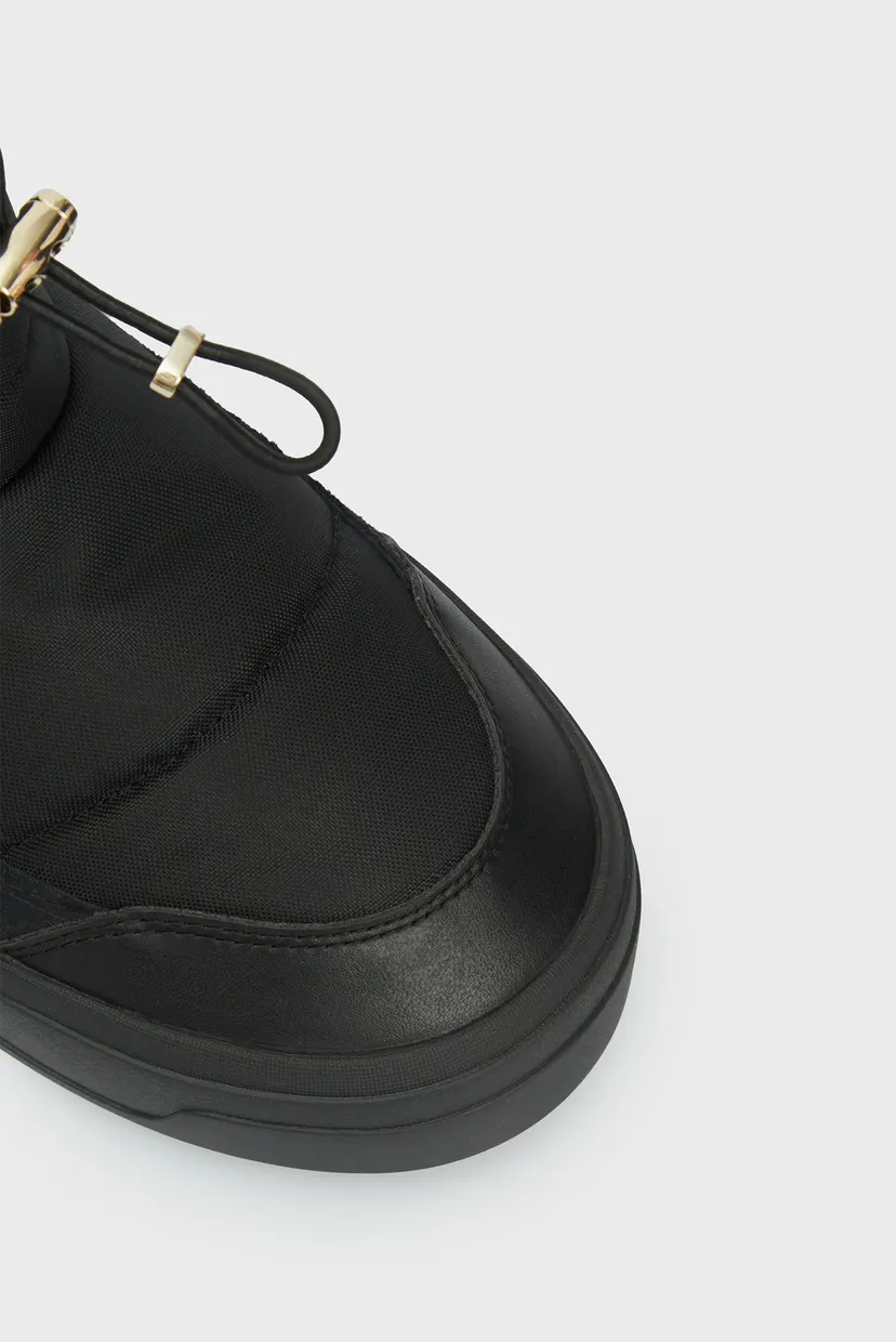 Жіночі чорні дутики FLAG NYLON MINI SNOWBOOT 4