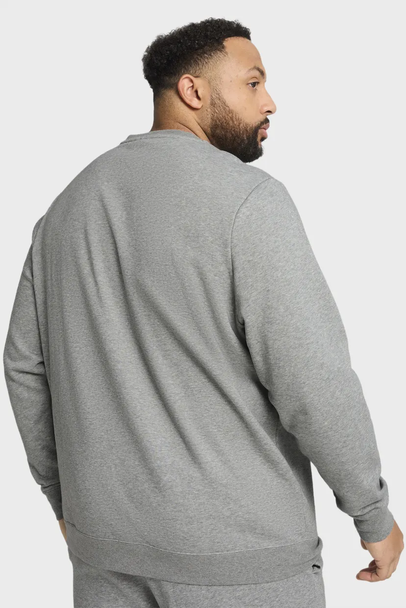 Мужской серый свитшот Essentials Small No. 1 Logo Crew Men 3