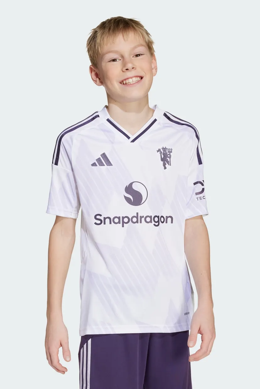 Детская белая футболка Manchester United 25/26 Away Kids 5