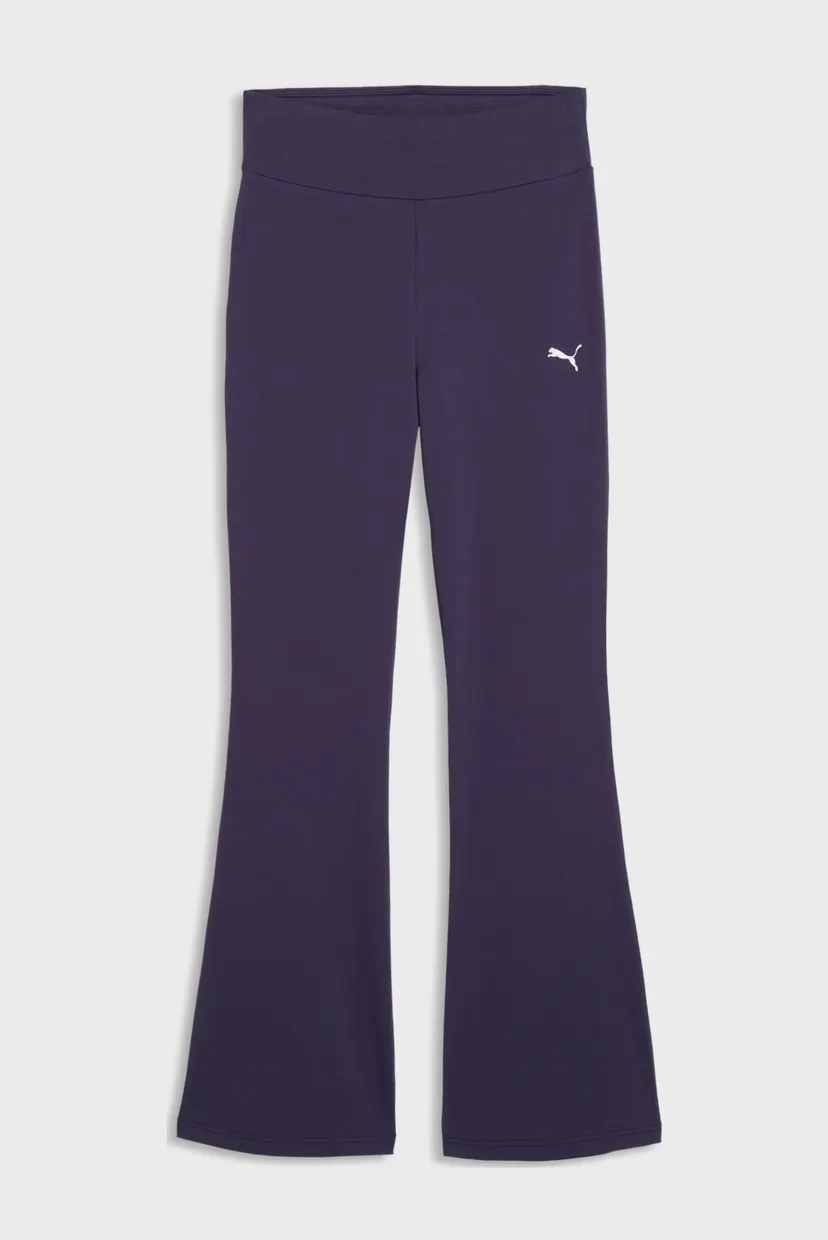 Жіночі фіолетові легінси Essentials High-Waist Flared Leggings Women 4