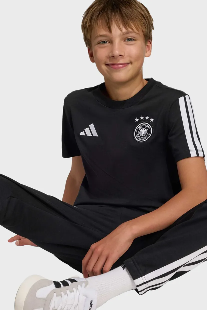 Дитяча чорна футболка Germany DNA Kids 5