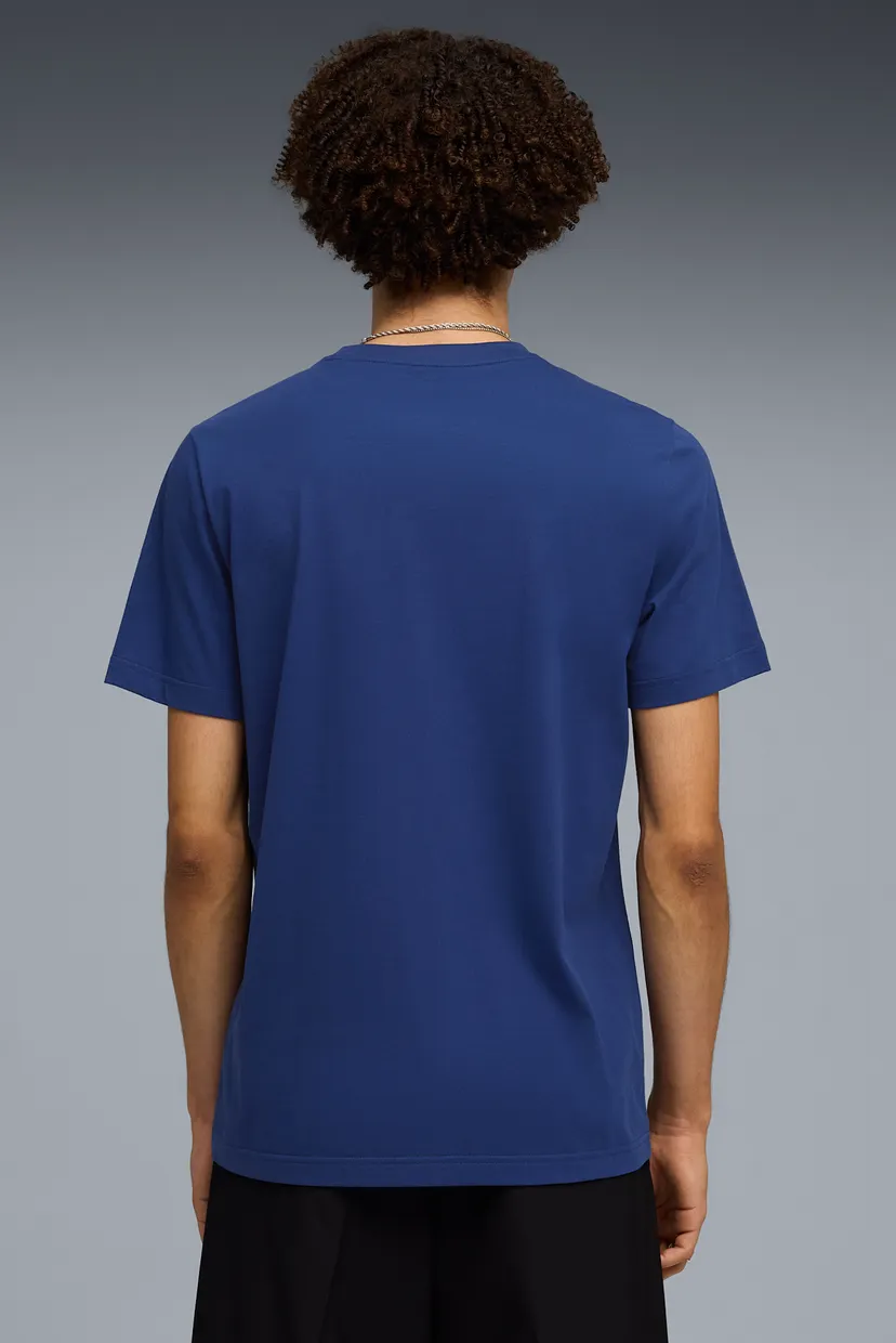 Мужская синяя футболка Essentials Small No. 1 Logo Tee Men 3