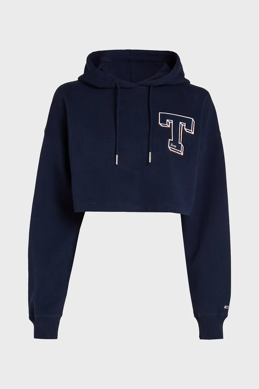Женское темно-синее худи TJW CRP LETTERMAN 5