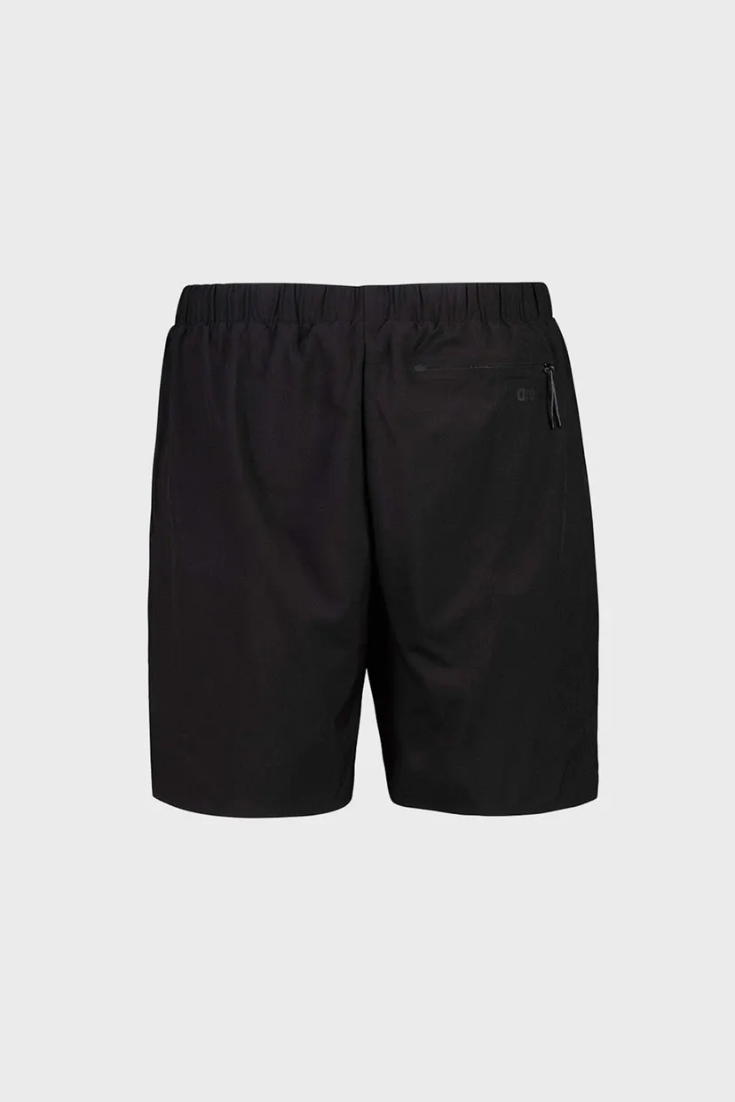 Чоловічі чорні плавальні шорти SIDE ZIP BEACH BOXER 8