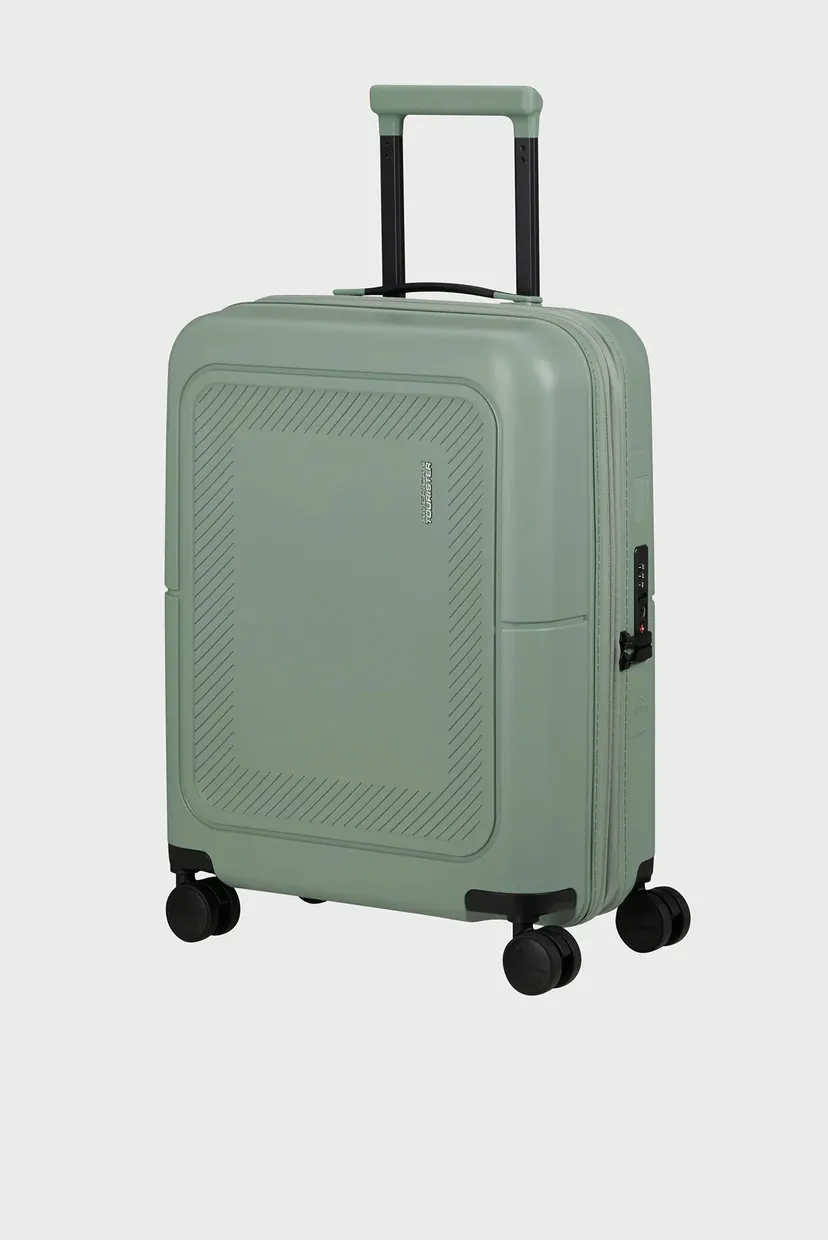 Мятный чемодан 55 см DASHPOP ICEBERG GREEN 3