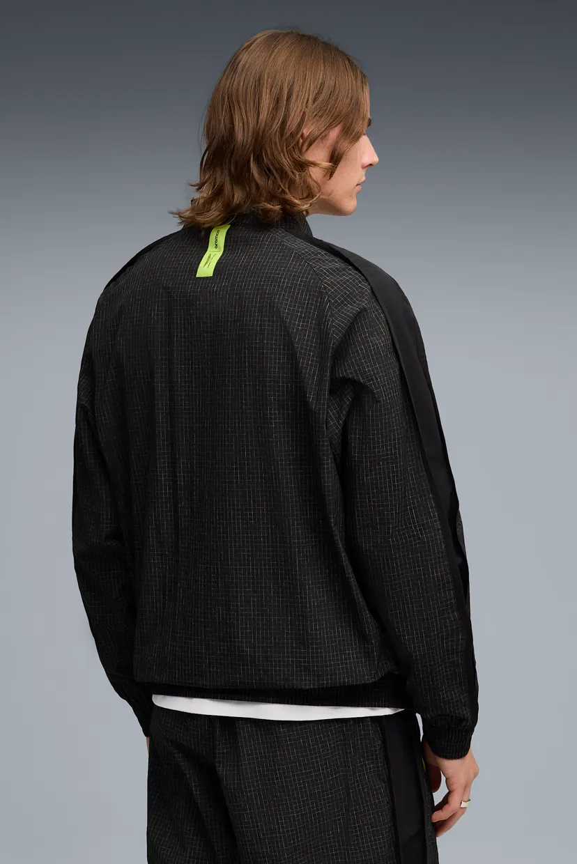 Чоловіча чорна картата спортивна кофта PUMA x ASTON MARTIN ARAMCO F1® TEAM T7 Track Jacket Men 3